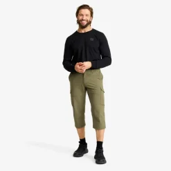Adventure 3/4 Cargo Stretch Pants Herre