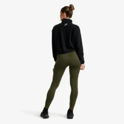 Alaska Fleece Lined Pocket Leggings Dame