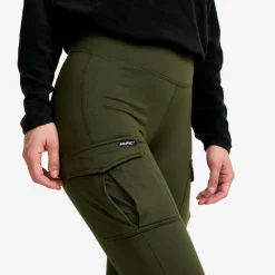 Alaska Fleece Lined Pocket Leggings Dame