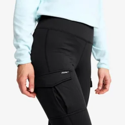 Alaska Fleece Lined Pocket Leggings Dame