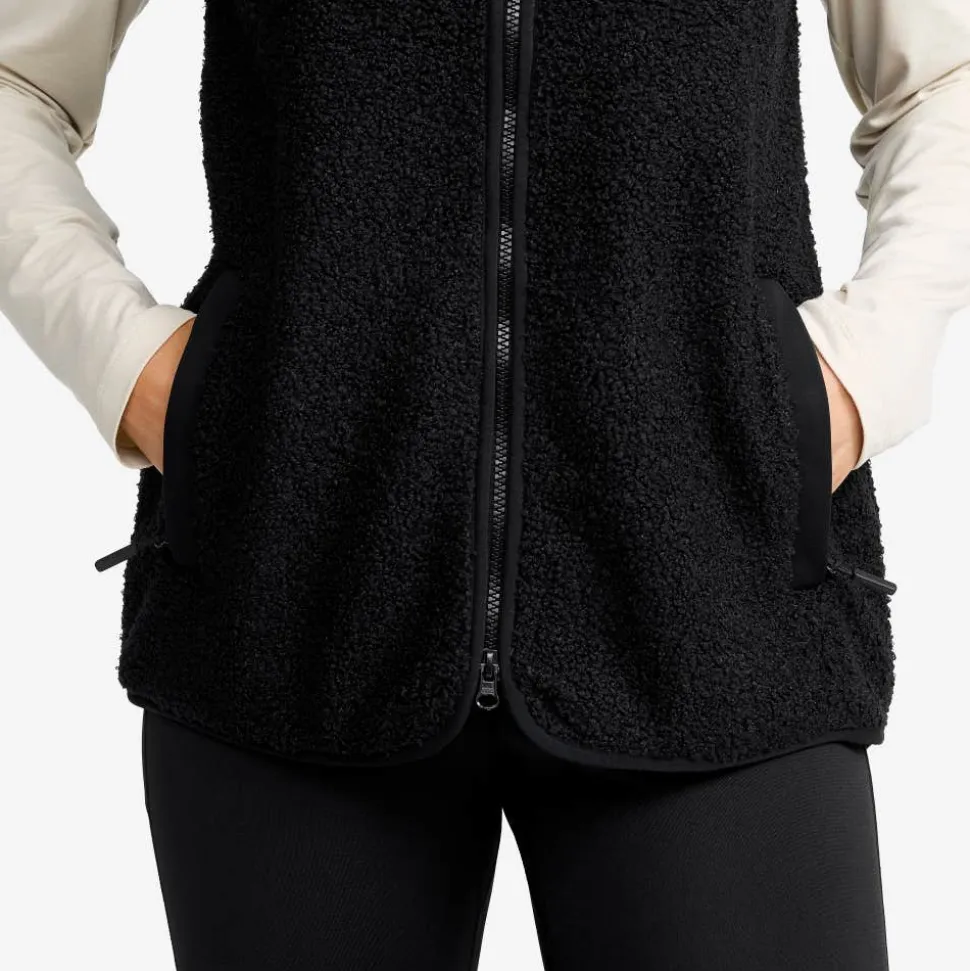 Bigfoot Pile Fleece Vest Dame