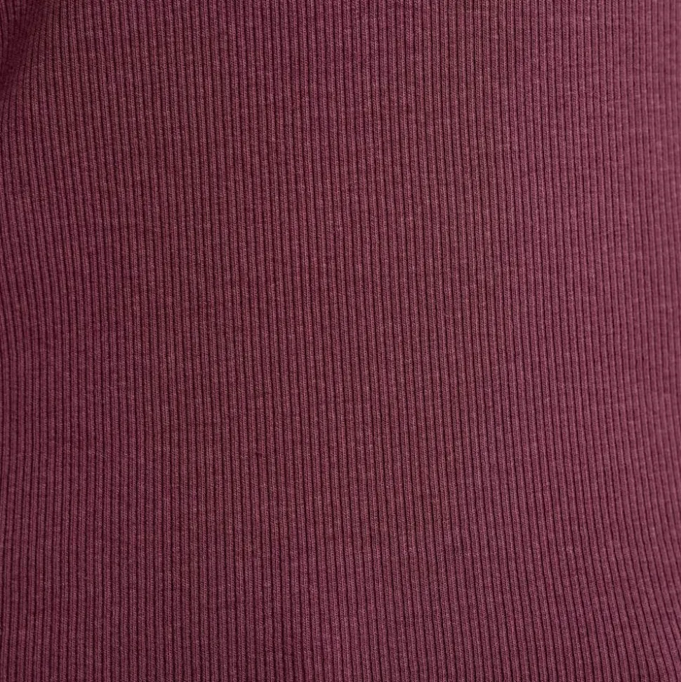 Birch Ribbed T-shirt Dame