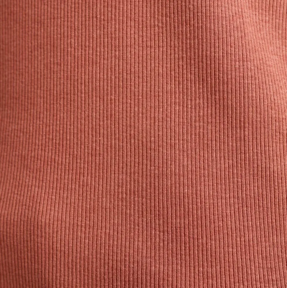 Birch Ribbed T-shirt Dame