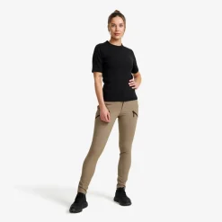 Birch Ribbed T-shirt Dame