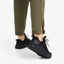 Breezy Curved Ankle Stretch Pants Dame