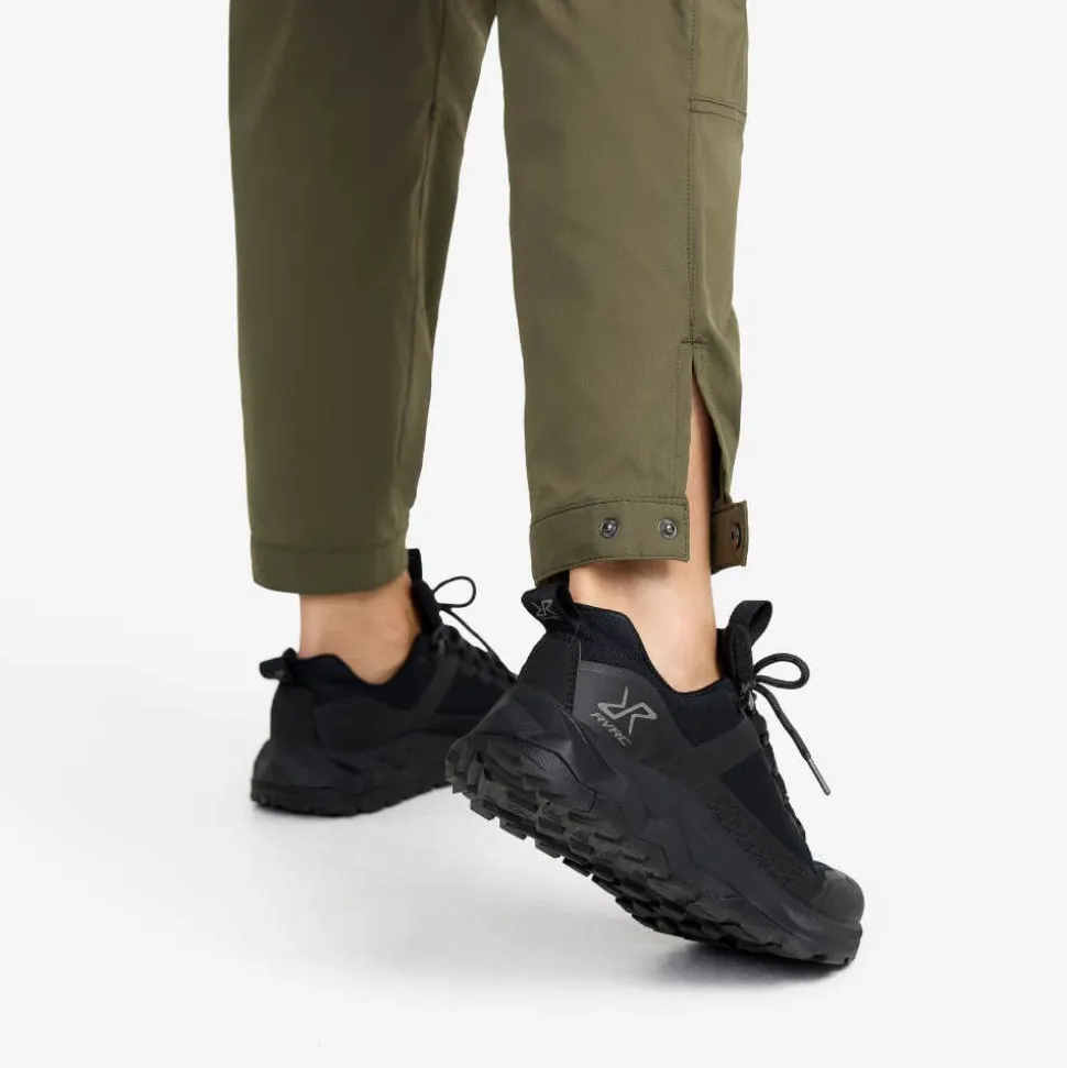 Breezy Curved Ankle Stretch Pants Dame
