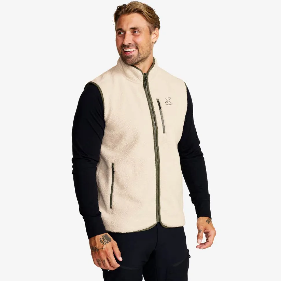 Canyon Full-zip Pile Fleece Vest Herre