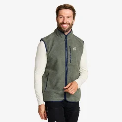 Canyon Full-zip Pile Fleece Vest Herre