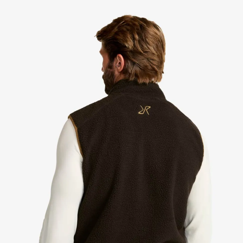 Canyon Full-zip Pile Fleece Vest Herre