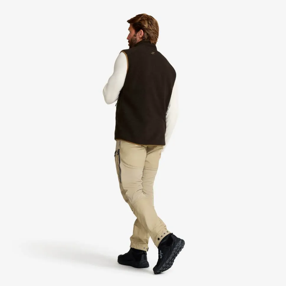 Canyon Full-zip Pile Fleece Vest Herre