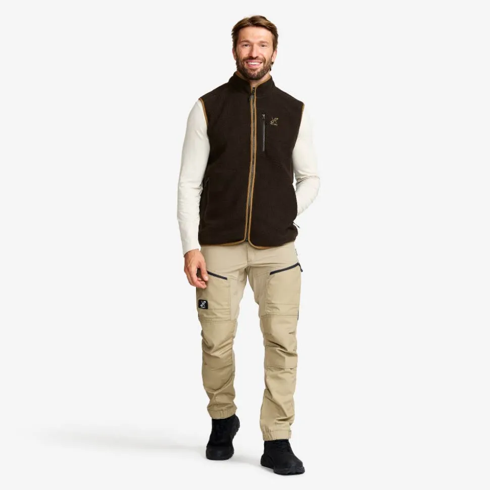 Canyon Full-zip Pile Fleece Vest Herre