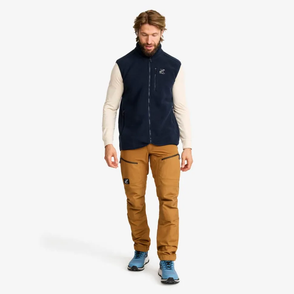 Canyon Full-zip Pile Fleece Vest Herre