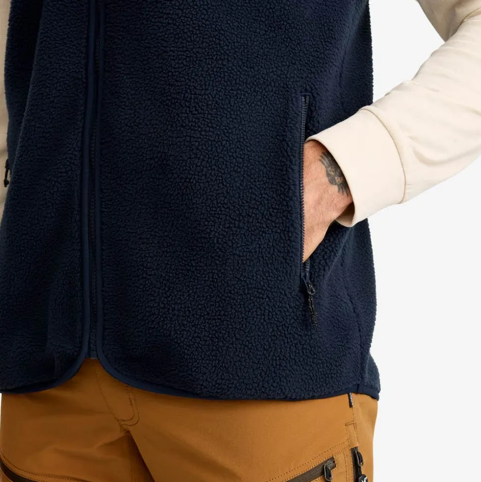 Canyon Full-zip Pile Fleece Vest Herre