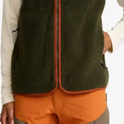 Canyon Full-zip Pile Fleece Vest Herre