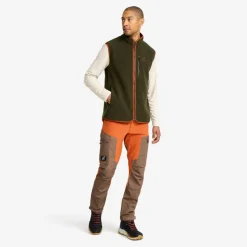 Canyon Full-zip Pile Fleece Vest Herre