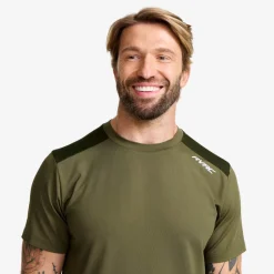 Direction Active Contrast T-shirt Herre