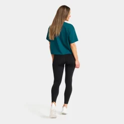 Easy Cropped T-shirt Dame