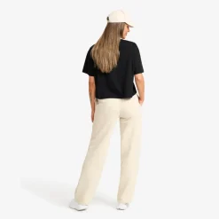 Easy Cropped T-shirt Dame
