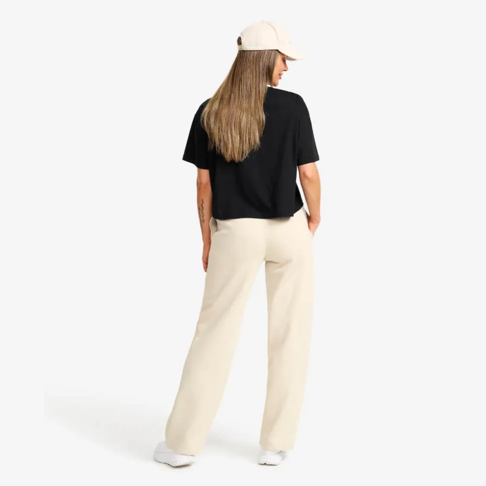 Easy Cropped T-shirt Dame