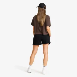 Easy Cropped T-shirt Dame