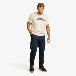 Easy Graphic Mount Lines T-shirt Herre