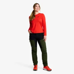Easy Long-sleeved T-shirt Dame