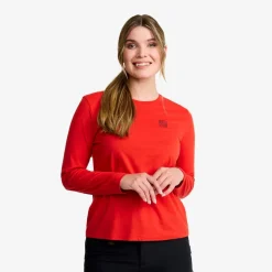 Easy Long-sleeved T-shirt Dame