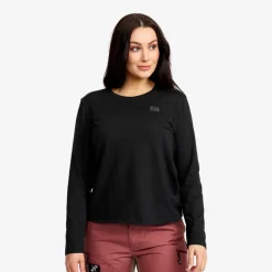 Easy Long-sleeved T-shirt Dame