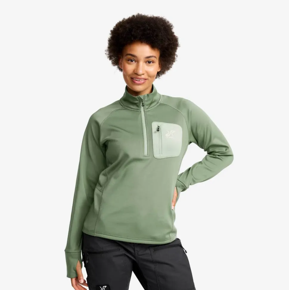 Evolution Half-zip Stretch Fleece Dame