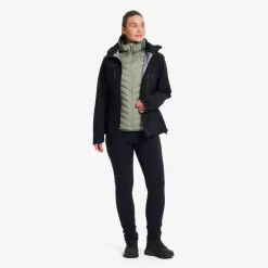 Evolution Hybrid Fleece Jacket Dame
