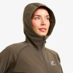 Evolution Light Stretch Fleece Hoodie Dame