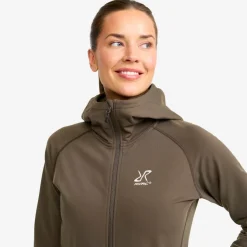 Evolution Light Stretch Fleece Hoodie Dame