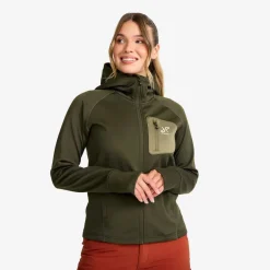 Evolution Stretch Fleece Hoodie Dame