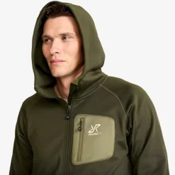 Evolution Stretch Fleece Hoodie Herre