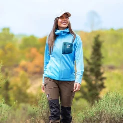 Evolution Stretch Fleece Hoodie Dame
