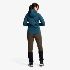 Evolution Stretch Fleece Hoodie Dame