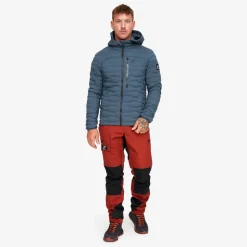 Flex Stretch Hooded Down Jacket Herre