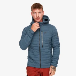 Flex Stretch Hooded Down Jacket Herre