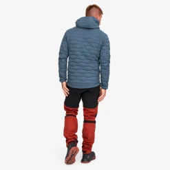 Flex Stretch Hooded Down Jacket Herre
