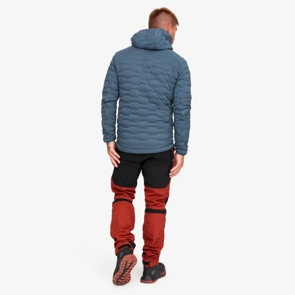 Flex Stretch Hooded Down Jacket Herre