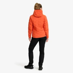 Flex Stretch Hooded Down Jacket Dame