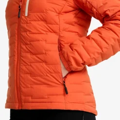 Flex Stretch Hooded Down Jacket Dame