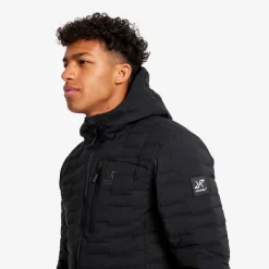 Flex Stretch Hooded Down Jacket Herre
