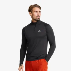 Focus Half-zip Seamless Top Herre