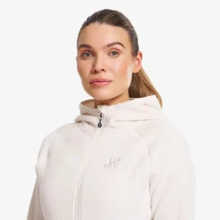 Fog Fluffy Hooded Fleece Dame