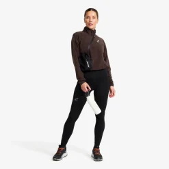 Hiker Cropped Half-zip Fleece Dame