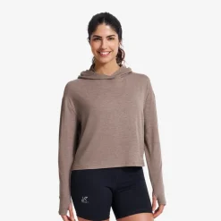Impulse Active Cropped Hoodie Dame