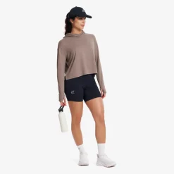 Impulse Active Cropped Hoodie Dame