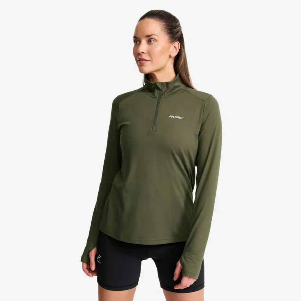 Impulse Half-zip Top Dame