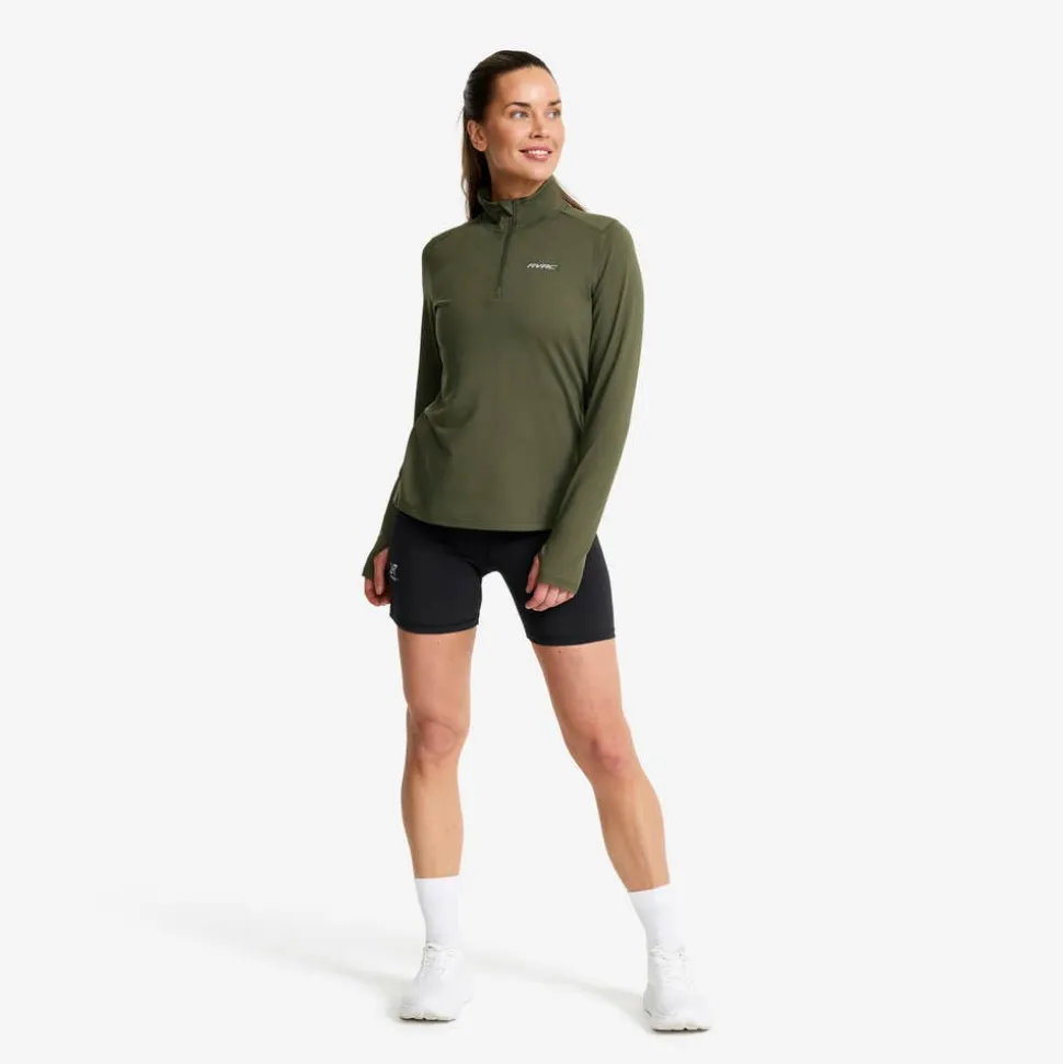 Impulse Half-zip Top Dame